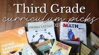 Third Grade Curriculum Picks | Charlotte Mason Homeschool Curriculum Choices 2026-2027