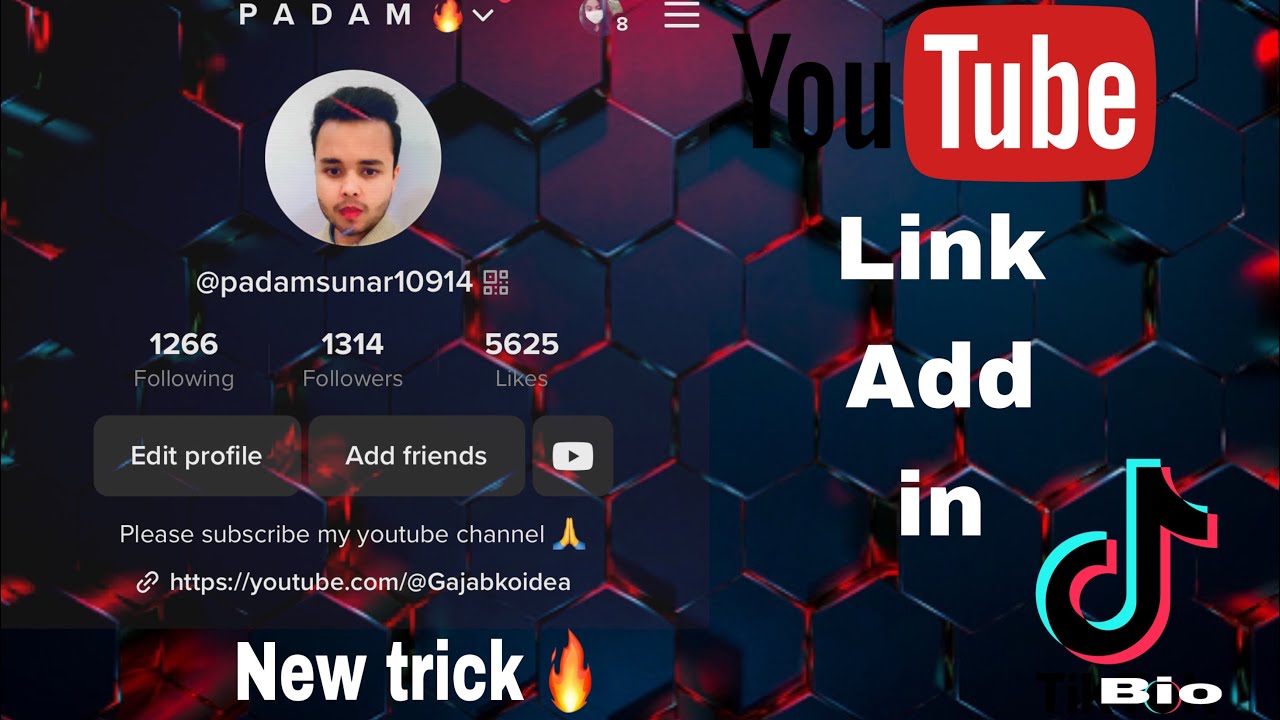 how-to-add-youtube-link-in-tiktok-bio-2023-youtube