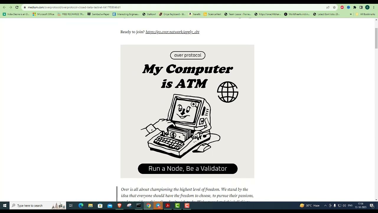 OverProtocol Apply Closed Beta Testnet  ||  Apply For OverNode application OverProtocol