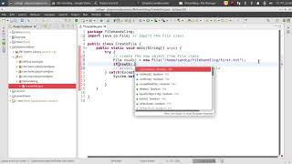 Creating New File || File Handling || Java Fundamentals - 21 || KICSE