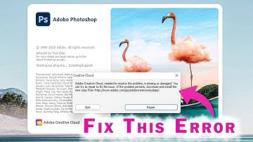 How To Fix Adobe Creative Cloud Required to Resolve This Problem in 2025 #psd #creativecloud