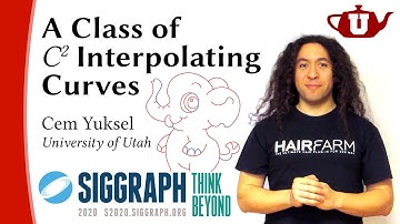 A Class of C2 Interpolating Splines - Paper Presentation at SIGGRAPH 2020