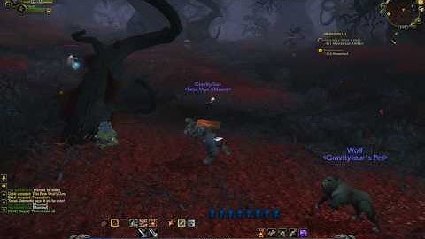 gravity the worgen hunter quest preparations p8  (cataclysm beta 12319)