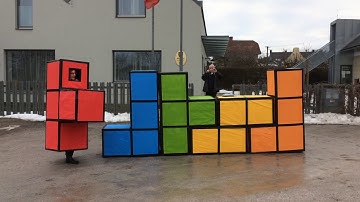 3D tetris Masopust Chodovice 2017