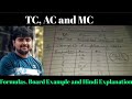 TC, AC &  MC l calculation formulas with example