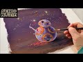 【STAR WARS】Acrylic paint  - BB-8 - アクリルガッシュ 【イラストメイキング】