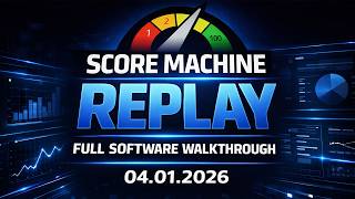 Score Machine Live Replay | Full Software Walkthrough & Data Overview (April 1, 2026)