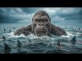 Kong vs Octopus Fight! | King Kong Full Movie Explained in Hindi | Skull Island Monsters