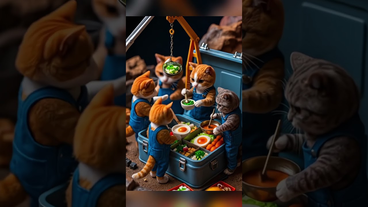 Chef Kucing Mini di Dapur Ajaib ✨🐾 