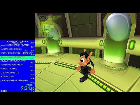 Agent Hugo RoboRumble (PC) | All Levels | 41:03 (39:36 Loadless)