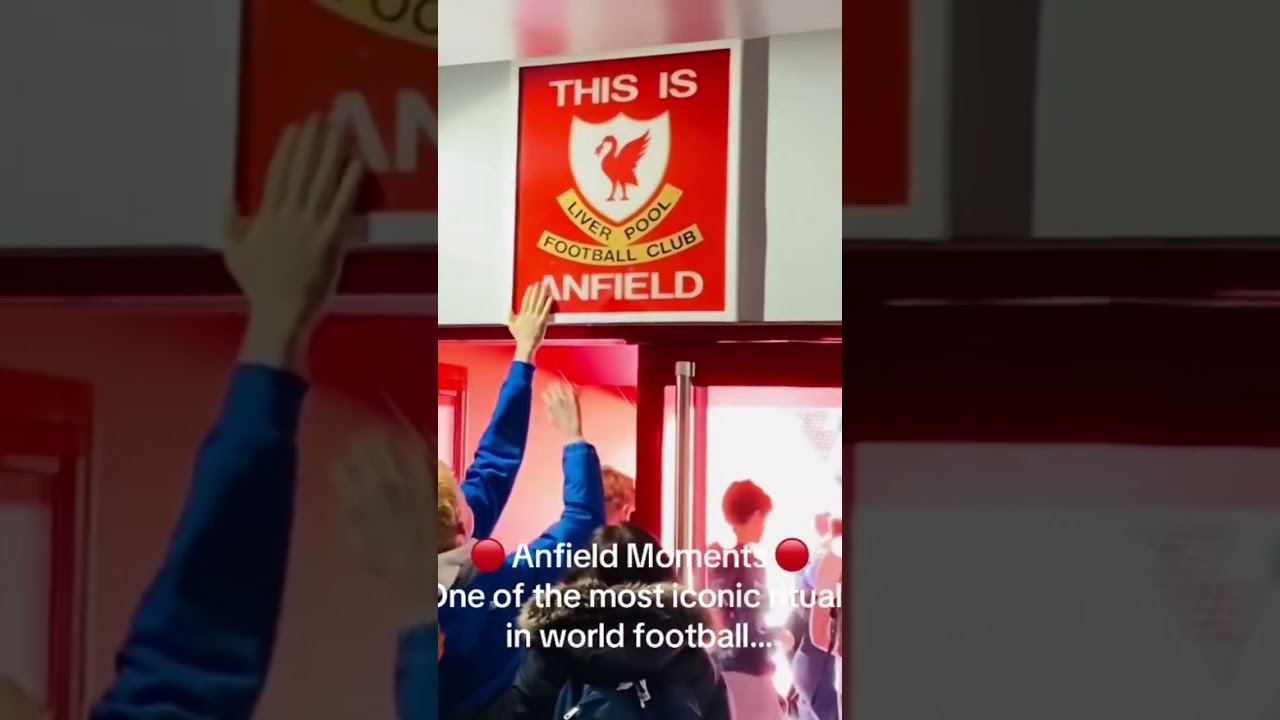 🔴 Anfield Moments 🔴 One of the most iconic rituals in world football…