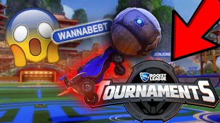 This is what happens in a GRAND CHAMP Rocket League tournament...
