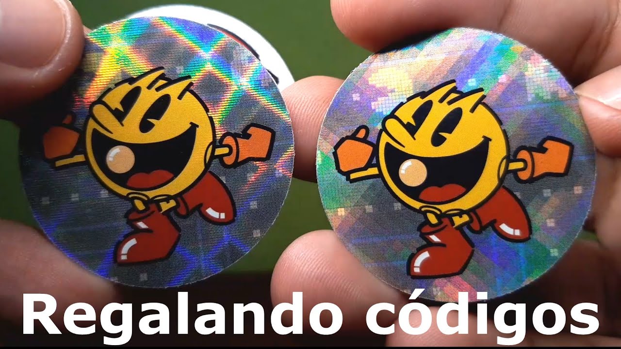 Regalando códigos de Tazos Pac-man | C-de Colecciones - YouTube