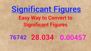 Convert into Significant Figures for IGCSE Cambridge and  Edexcel Mathematics