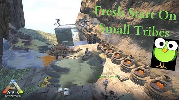 Starting Out Fresh On Official Small Tribes | Ark: Official Small Tribes Pvp | Episode 1.