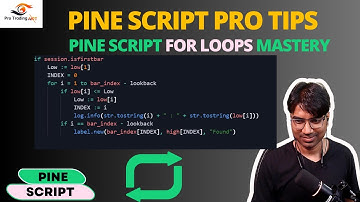 Mastering for loops in pine script a comprehensive guide | 04-11-2023 | Pro Trading Art