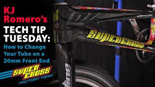 Tech Tip Tuesday: How to change a flat front tire on a bicycle