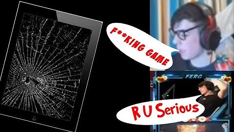 IFERG RAGE , RAGE QUIT , SCREAM AND SMASHING IPAD. #IFERG #CALLOFDUTYMOBILE #CODMOBILE