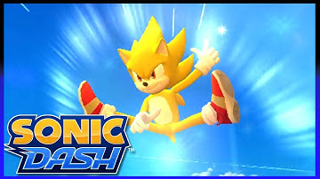 Sonic Dash - #SonicMovie2 Event💎: Movie Super Sonic Gameplay Showcase (MAX Level)