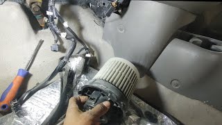 Nissan sunny 2015 how to replece blowear motor fan|Ac on