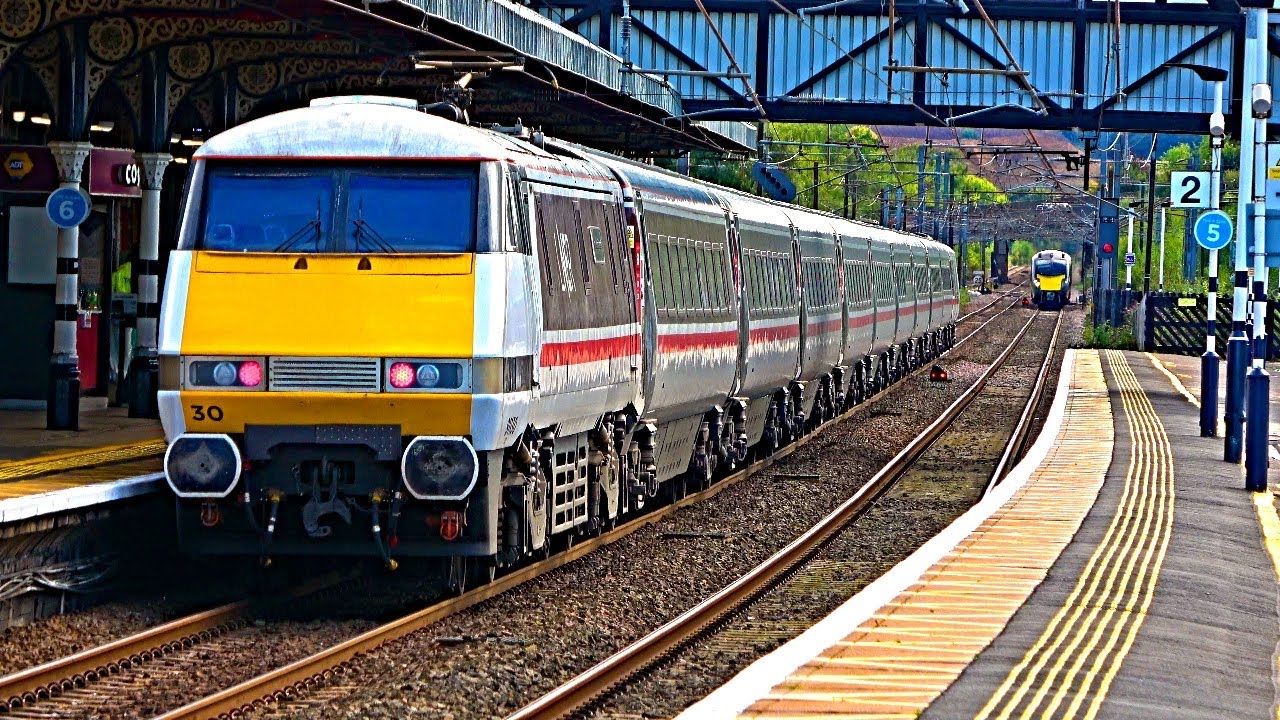 Ecml Map Trains at Grantham Station, ECML - 11/09/24 - YouTube