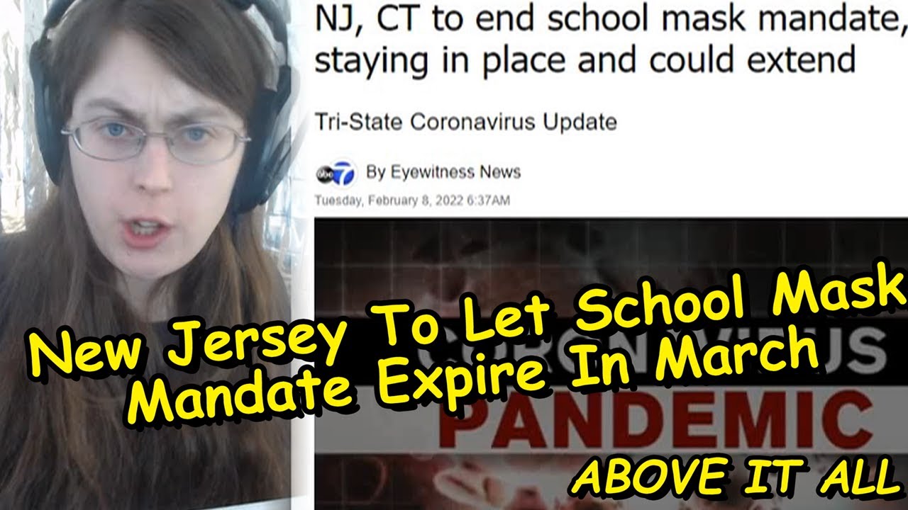 New Jersey To Let School Mask Mandate Expire In March - YouTube
