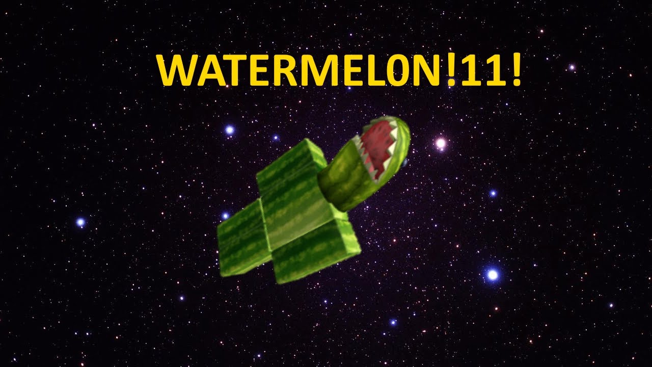 How To Be A Watermelon Shark On Roblox Youtube - roblox watermelon shark toy