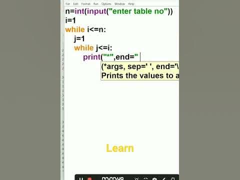 pattern in python// WHILE Loop// IF CONDITIONS//STAR//ADVANCED CORDING ...