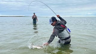 KneeDeep and Catching MONSTER Speckled Trout!