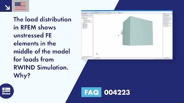 [EN] FAQ 004223 | The load distribution in RFEM shows unstressed FE elements in the middle of the...