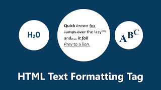 HSC ICT | Chapter 4 | HTML Text Formatting Tag | ব্যবহারিক