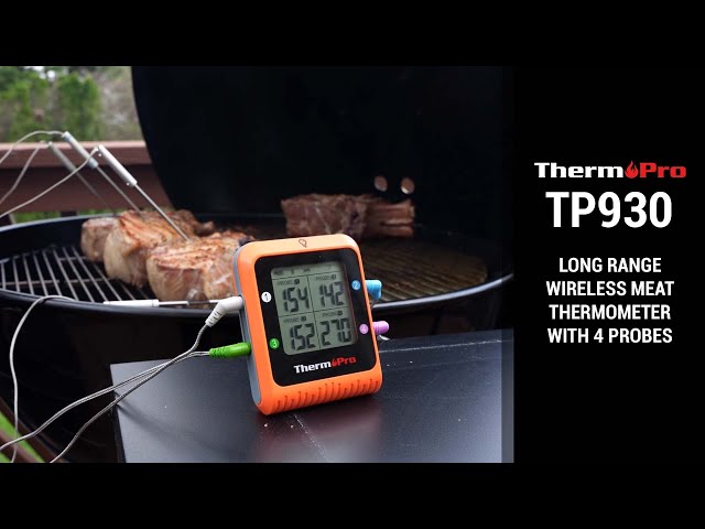 ThermoPro TP930 - Wireless Smart Meat Thermometer for BBQ, Oven