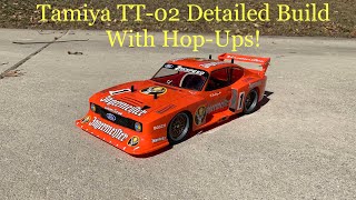 Tamiya TT-02 Detailed Build With Hop-Ups!!!