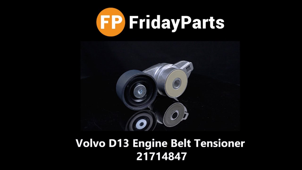For Volvo D13 Engine Belt Tensioner 21714847 YouTube