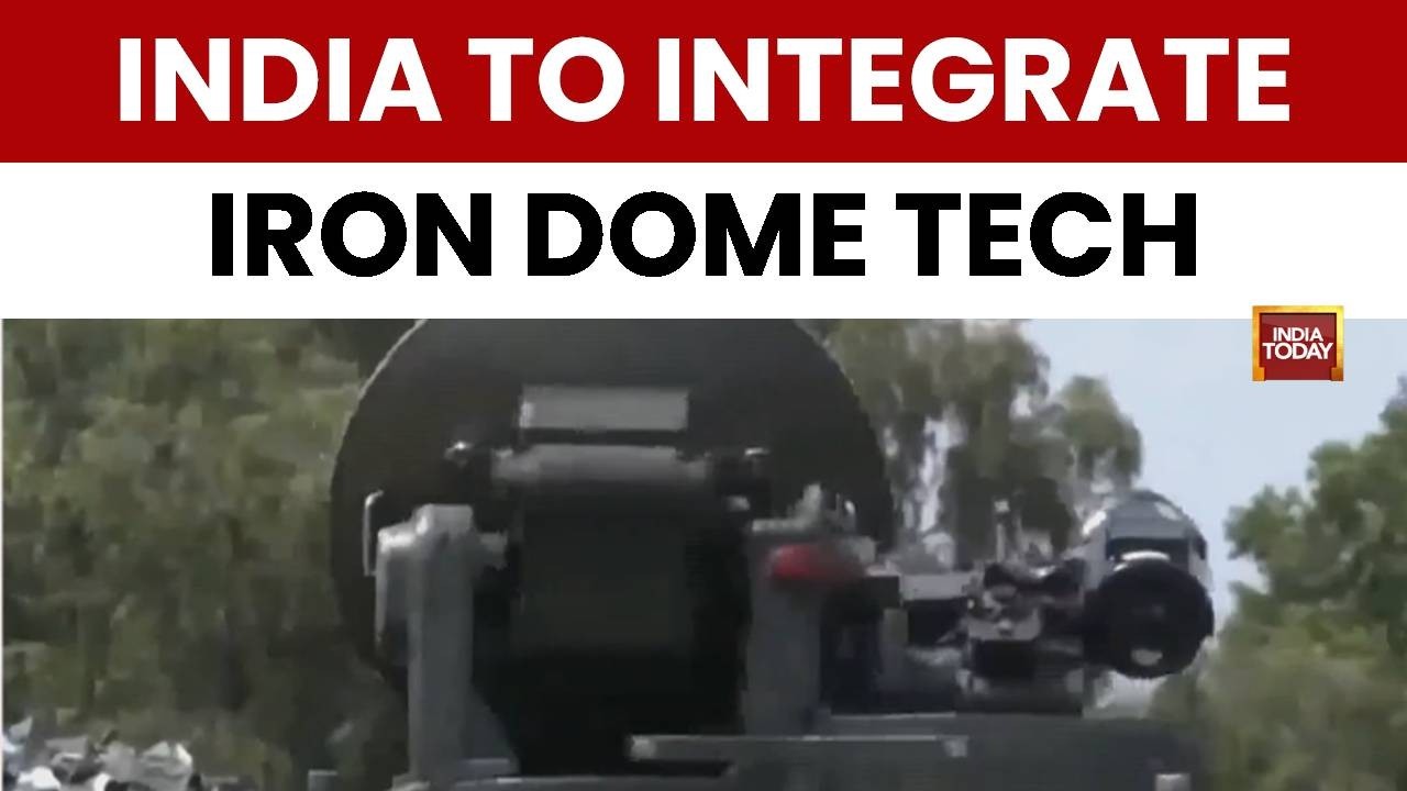 Modi's Israel Visit: India Eyes Israeli Iron Dome Tech Transfer For Made-In-India Air Defence System