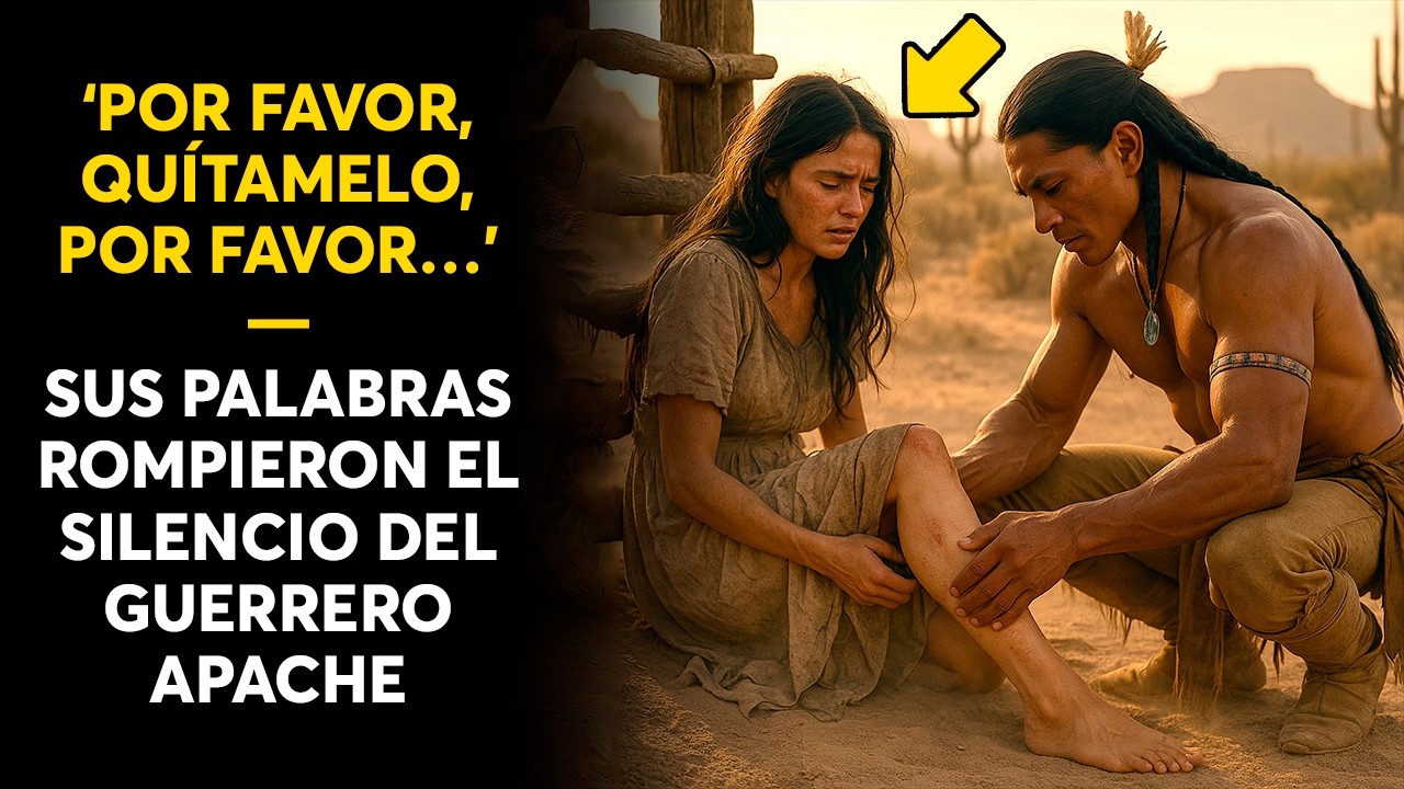 ‘POR FAVOR, QUÍTAMELO, POR FAVOR…’ — SUS PALABRAS ROMPIERON EL SILENCIO DEL GUERRERO APACHE