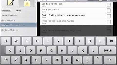 OmniFocus for iPad
