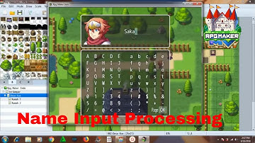 #Name input processing | Cara membuat event memasukan nama player | RPG maker mv | membuat game