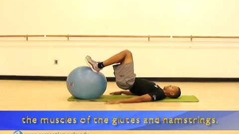 BruinActive - Stability Ball Exercises - Leg Curl, UCLA