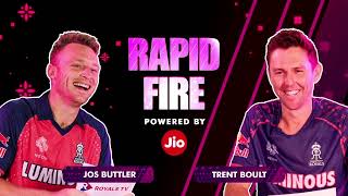 Royals' Rapid Fire With Jos Buttler & Trent Boult | Rajasthan Royals | IPL 2024