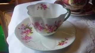 What is Shelley England Vintage Fine Bone China Cup Saucer worth?