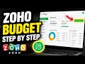 How to budget with Zoho - Step By Step