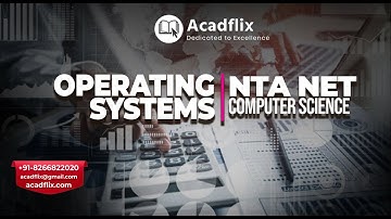2. NTA NET PYQs(2019-2013) || Operating Systems || 2018