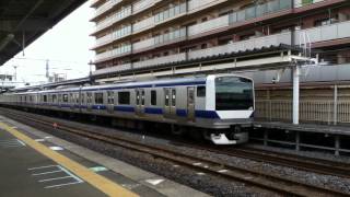 常磐線 651系スーパーひたち通過・E531系発車