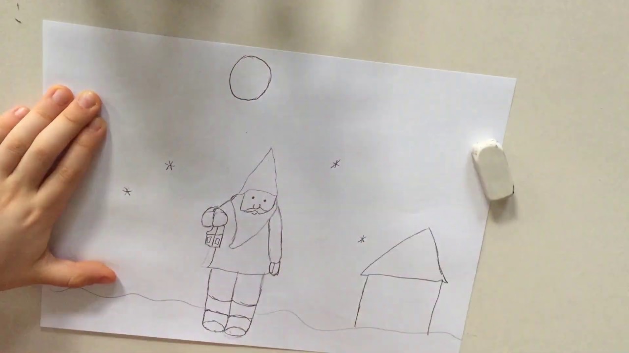 BILD: Tomte Med Snö (Snabb Version) - YouTube
