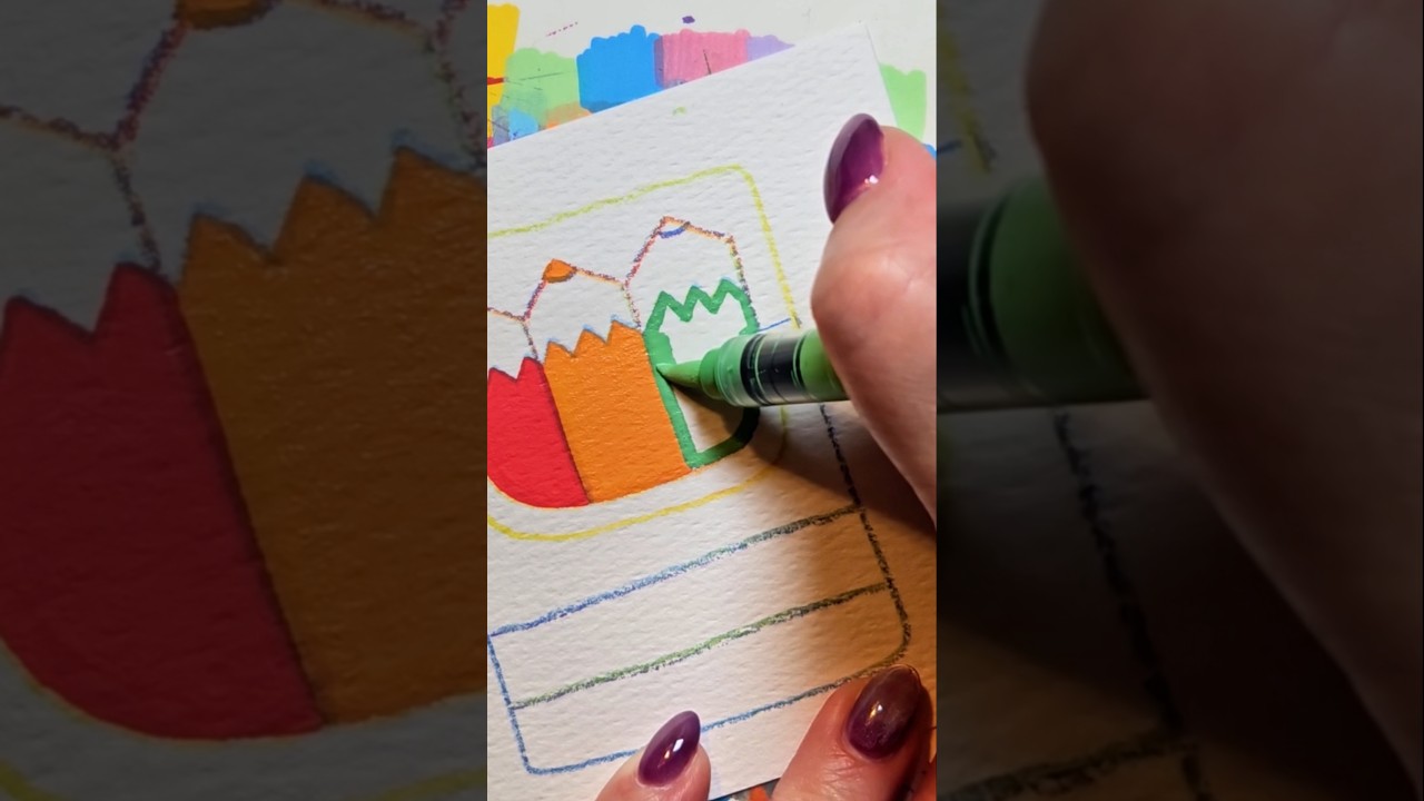 #asmr #art #relaxing #painting #relax #coloring #satisfyingvideo #coloringtherapy