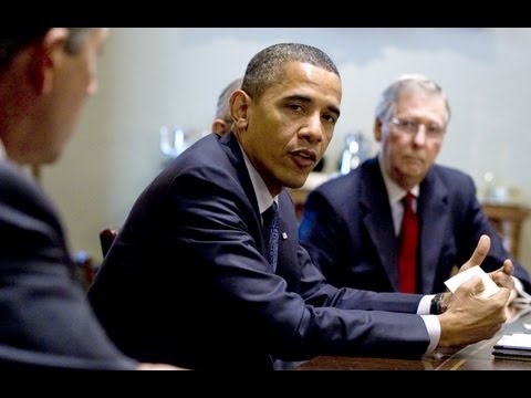 Video: Kongressieditori haluaa leikata Obaman eläkettä vastauksena rahoihin, jotka hän tekee puheentunnuksista