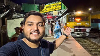 ঘুটিয়ারী শরীফের লোকাল ট্রেনে জার্নি ভিডিও Majerhat Ghutiari Sharif Local Train Journey Vlog .