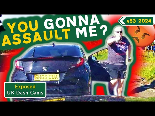 Compilation #53 - 2024 | Exposed: UK Dash Cams | Crashes, Poor Drivers & Road Rage class=