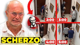 ORDINO KFC di NOTTE e SVEGLIO MIO PAPÀ MENTRE DORME! *SCHERZO LEGGENDARIO*